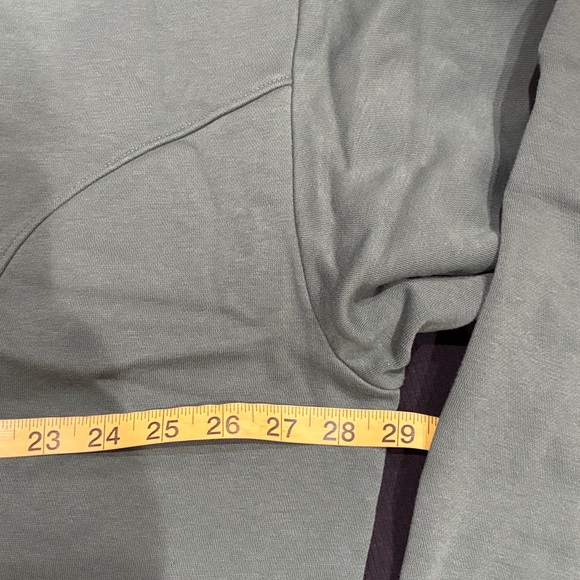 NWT Women's Quarter Zip Sweatshirt, Green  - Universal Thread 3X Plus Size - Picture 8 of 9